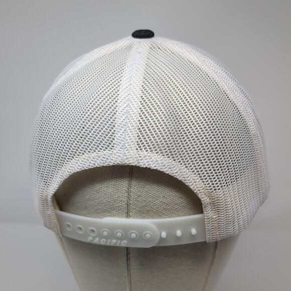 ESC Snapback Trucker Hat Black One Size Adjustable Embroidered Pacific Headwear - Picture 6 of 10